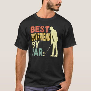 Retro Vintage Bester Freund Durch Par Golf Für Män T-Shirt