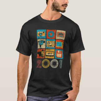 Retro Vintage Bestes von 2001 T Awesome seit Gebur T-Shirt