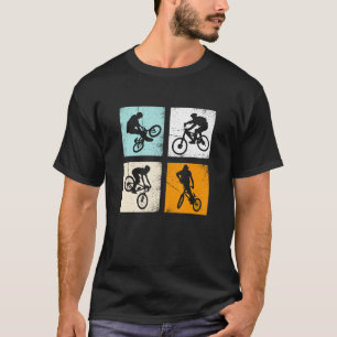 Retro Vintage Bmx Fahrrad Bekleidung Für Männer Fr T-Shirt