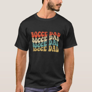 Retro Vintage Boccia Papa   Boccia-Spieler Fan T-Shirt