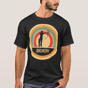 Retro Vintage-Bogenschieß-Geschenk für Bogenschütz T-Shirt