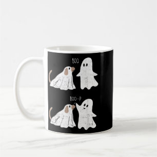 Retro Vintage Boo Boop Geist Und Hund Halloween Kaffeetasse