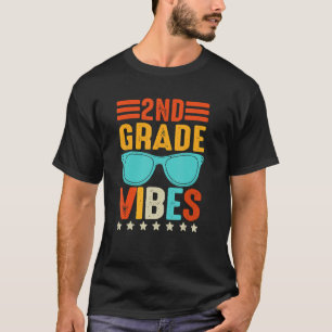 Retro Vintage Brille 2. Klasse Vibes Zurück zur Sc T-Shirt