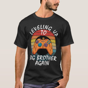 Retro Vintage Bro Boys bis zum großen Bruder T-Shirt