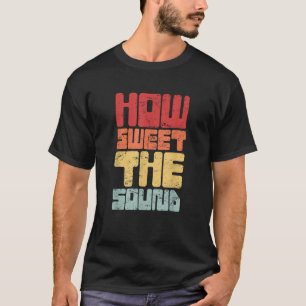 Retro Vintage Christlicher Band Sänger Kirchenchor T-Shirt