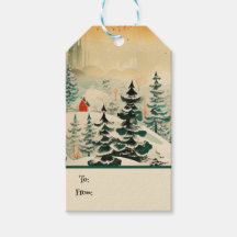 Retro Vintage Christmas Trio Style J