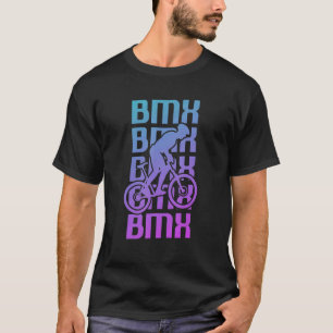 Retro Vintage Classic BMX Fahrrad Fahrradfahrer T-Shirt