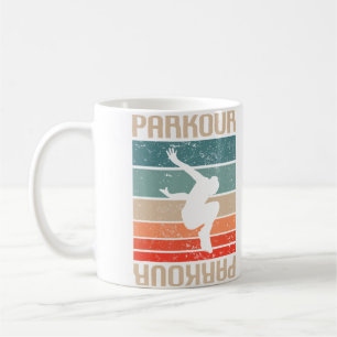 Retro Vintage Classic Parkour Traceur Kaffeetasse