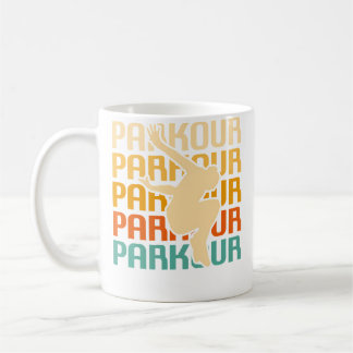 Retro Vintage Classic Parkour Traceur Kaffeetasse