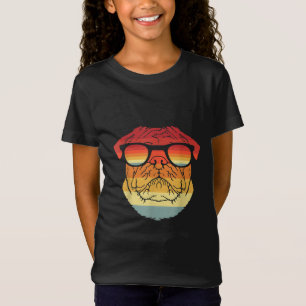 Retro Vintage Coole Mops Besitzer Geschenkgutschei T-Shirt