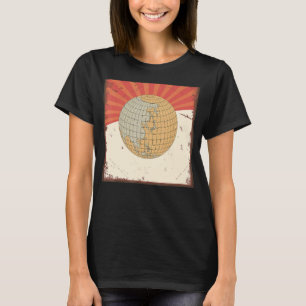 Retro Vintage Coole Welten-Geografie T-Shirt