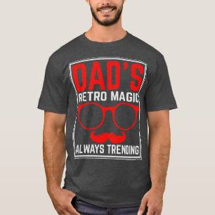 Retro Vintage Daddy 60er 70er 80er 90er Party Kost T-Shirt
