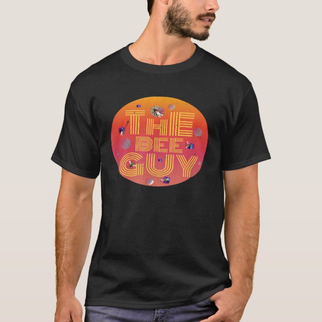 Retro Vintage Der Imker T-Shirt (Vorderseite)