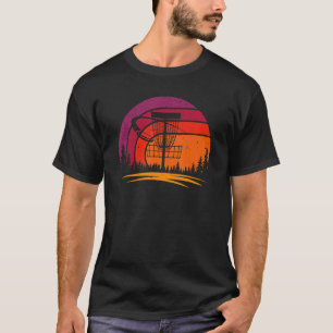 Retro Vintage Disk Golf Frolf Flying Disk Sport Ou T-Shirt