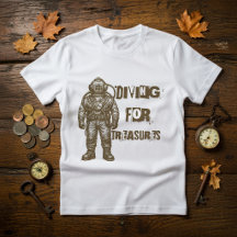 Retro Vintage Diver Suit T-Shirt
