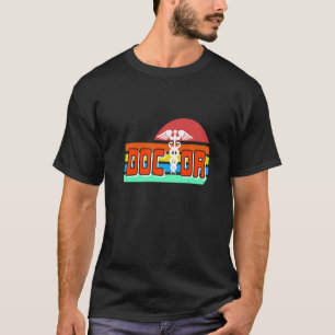 Retro Vintage DOCTOR Designs Phantastisch vorhande T-Shirt