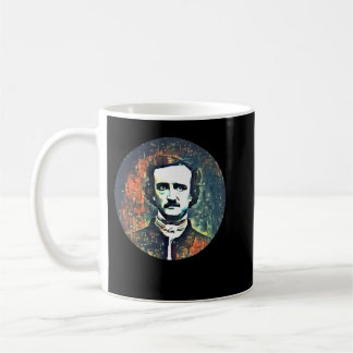 Retro Vintage Edgar Writer Allan Poe Playwright Gi Kaffeetasse