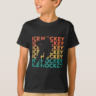Retro Vintage Eishockey-Geschenk für Eishockeyspie T-Shirt