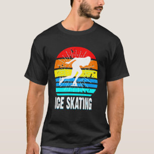 Retro Vintage Eislaufen Tolles Geschenk T-Shirt