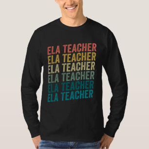 Retro Vintage ELA-Lehrer für englische Sprachkunst T-Shirt