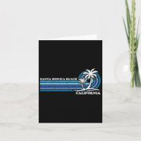 Retro Vintage Family Vacation California Santa Mon