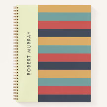 Retro Vintage Farbblockstreifen