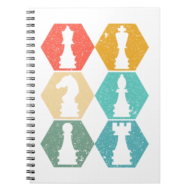 RETRO-VINTAGE FARBSCHLECHTERBUCH NOTIZBLOCK (Vorderseite)