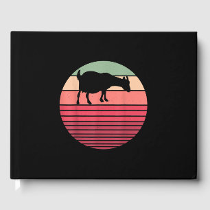 Retro Vintage Farmer Farm Animal Goat Lover Gesche Gästebuch