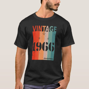 Retro Vintage Feier 1966 Geburtstag T-Shirt