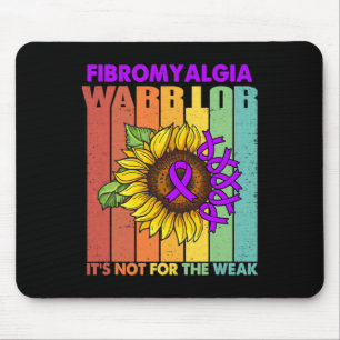 Retro Vintage Fibromyalgie Bewusstsein nicht schwa Mousepad