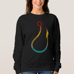 Retro Vintage Fischzucht Sweatshirt