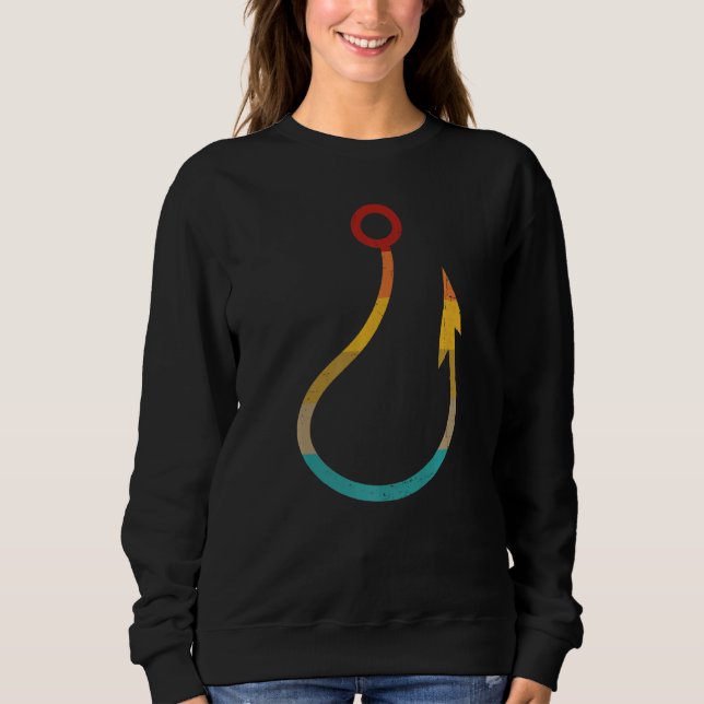 Retro Vintage Fischzucht Sweatshirt (Vorderseite)