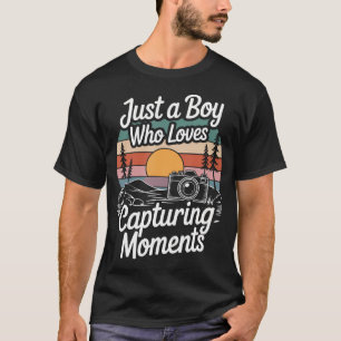 Retro Vintage Fotograf Kamera Fotografie Humor T-Shirt