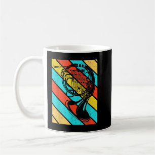 Retro Vintage französische Horn-Musikband4 Kaffeetasse