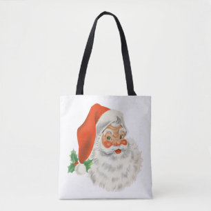 Retro Vintage fröhlicher Weihnachtsmann Weihnachte