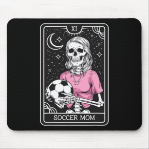 Retro-Vintage-Fußballmutter-Tarotkarte Mousepad