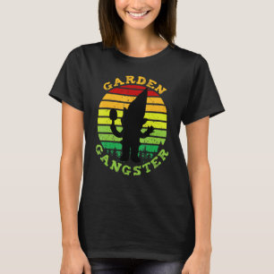 Retro-Vintage-Garten-Gangster-Gartenzwerg 2 T-Shirt