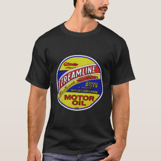 Retro Vintage Gas Streamline Motorradmotorräder G T-Shirt