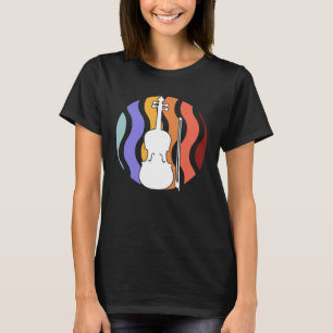 Retro Vintage Geige Musikinstrument für Violine T-Shirt