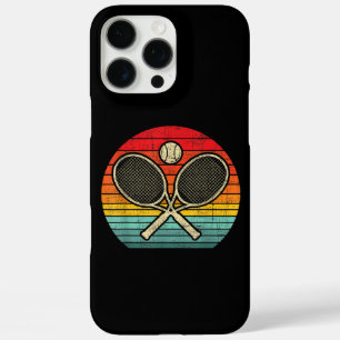 Retro Vintage gekreuzter Tennis-Schläger - Sportli iPhone 16 Pro Max Hülle