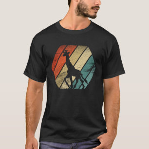 Retro Vintage Giraffe und süße Tier 8 T-Shirt