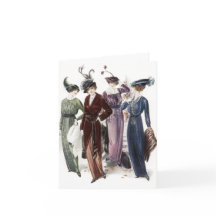 Retro Vintage Girlfriends Ladys Night Out Card