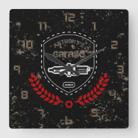 Retro Vintage Grunge Garage