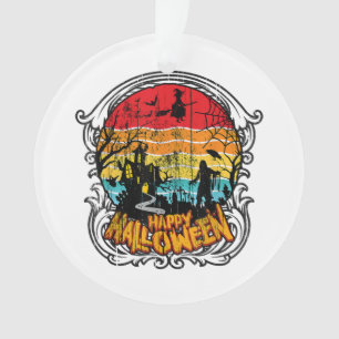 Retro Vintage Halloween - Vintage Halloween Ornament
