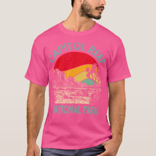 Retro Vintage Hauptstadt Riff Nationalpark 2025 Hi T-Shirt