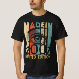 Retro Vintage Hergestellt 2007 Limitierte Auflage T-Shirt