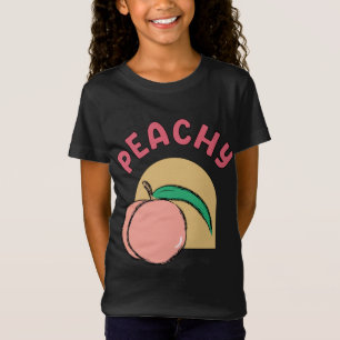 Retro Vintage Hippie Chic Cute - Frucht Pfirsich T T-Shirt