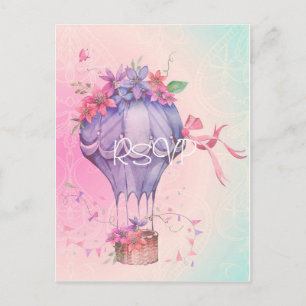 Retro Vintage Hochzeit Einladung UAWG mit Foto Postkarte