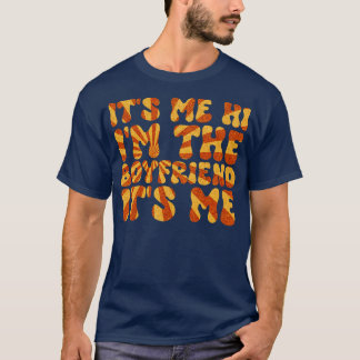Retro Vintage Ich Bin's Hallo Ich Bin Der Freund I T-Shirt