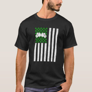 Retro Vintage Irisch USA-Flagge Sport Boxen St.Pat T-Shirt